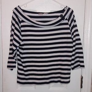Vintage Tops - Vintage Boatneck retro sailor style shirt Vintage Tops - Vintage Boatneck retro sailor style shirt